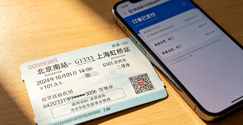 Train ticket booking