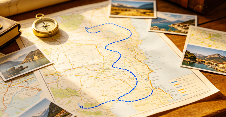 One stop tourism route solution